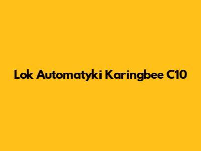 Lok Automatyki Karingbee C10