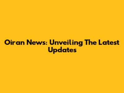 Oiran News: Unveiling The Latest Updates