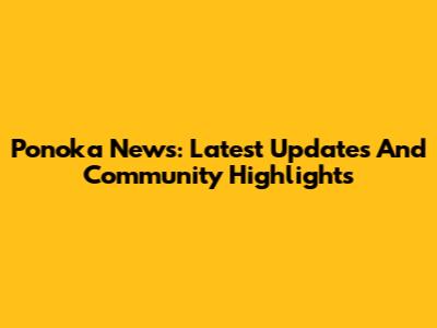 Ponoka News: Latest Updates And Community Highlights